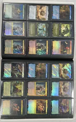 Magic The Gathering Mixed Universes Beyond Rare Binder Lot Over 150 NM - Image 5