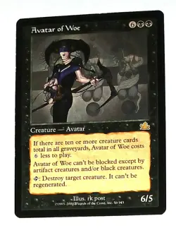 Magic the Gathering * MTG * Avatar of Woe * Prophecy * LP - Image 1