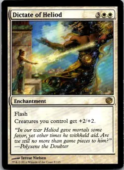 Dictate of Heliod Journey into Nyx MTG LP - Image 1