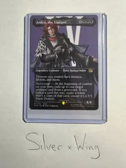 Ardyn, the Usurper (0379) Borderless x1, Magic The Gathering, Final Fantasy, NM - Image 1