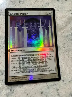Ghostly Prison - Foil - FNM Promos - LP - MTG - Magic the Gathering - Image 1