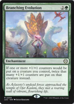 Branching Evolution R Commander: The Lost Caverns of Ixalan 234 Near Mint - Image 1