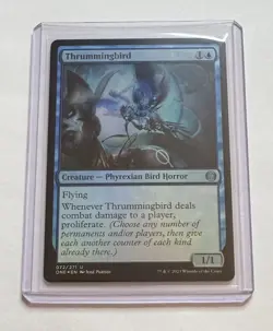 Thrummingbird 072/271 Phyrexia: All Will Be One Foil Creature MTG NM/M - Image 1