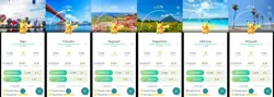 6 Pikachu With Location Background Japan - Pokemon Go - Image 1