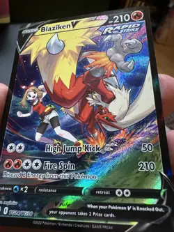 Pokemon TCG. Blaziken V TG14/TG30 Silver Tempest Trainer Gallery (NEAR MINT) 🔥 - Image 3