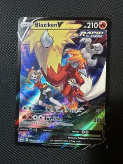 Pokemon TCG. Blaziken V TG14/TG30 Silver Tempest Trainer Gallery (NEAR MINT) 🔥 - Image 4