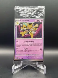 Alakazam 082/167 *SWIRL* Twilight Masquerade Sealed Cosmos Holo Promo Pokemon NM - Image 1