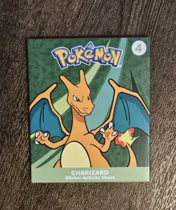 UNOPENED!! 2025 McDonald's Happy Meal Pokemon Pack; #4 Charizard; Factory Sealed - Image 1