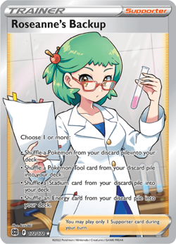 Pokemon TCG Roseanne's Backup 172/172 Full Art Ultra Rare Brilliant Stars NM/M - Image 1