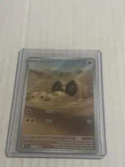 Pokemon Sandile 216/198 SV01: Scarlet & Violet Base Set Holo - Image 1