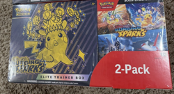 Pokemon TCG “Surging Sparks” Elite Trainer Box & Booster Bundle 2-Pack (Costco) - Image 1