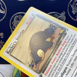 Rockets Snorlax 1st Edition Non Holo Rare 33/132 Gym Heroes Pokemon TCG LP - Image 4