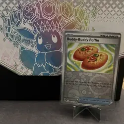 Buddy-Buddy Poffin #101/131 SV: Prismatic Evolutions Reverse Holo NM Pokemon TCG - Image 1