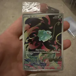 Pokemon Mega Evolutions Bulbasaur 133/132 Stamped Promo Near Mint - Sealed - Image 1