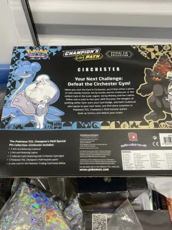 2020 Pokemon TCG Champion's Path Circhester Special Pin Collection Box SEALED! - Image 2