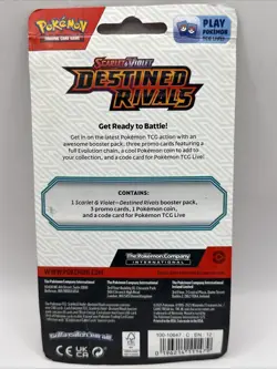 Pokemon TCG Scarlet & Violet Destined Rivals Premium Checklane Blister Pack - Image 2