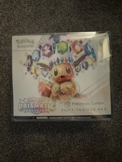 Prismatic Evolutions Pokemon Center Elite Trainer Box (PC ETB) - Factory Sealed - Image 1