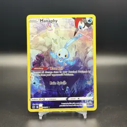 2023 POKEMON MANAPHY #GG06 CROWN ZENITH GALARIAN GALLERY FULL ART HOLO - NM - Image 1