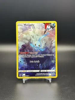 2023 POKEMON MANAPHY #GG06 CROWN ZENITH GALARIAN GALLERY FULL ART HOLO - NM - Image 3