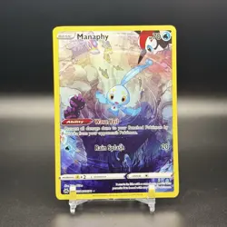 2023 POKEMON MANAPHY #GG06 CROWN ZENITH GALARIAN GALLERY FULL ART HOLO - NM - Image 5