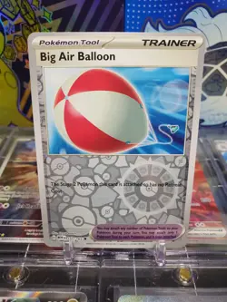 Big Air Balloon 155/165 Reverse Holo Uncommon Pokemon TCG S&V English 151 - Image 1