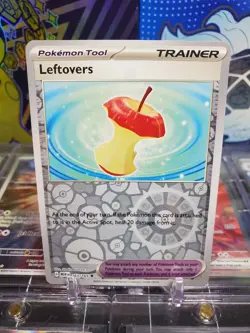 Leftovers 163/165 Reverse Holo Uncommon Pokemon TCG S&V English 151 - Image 1