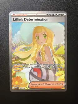 Lillie’s Determination 184/132 Pokemon TCG English Mega Evolution - Image 1