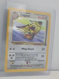 1999 Pokemon TCG Pidgeot Holo Rare 8/64 Jungle English WOTC NM - Image 2