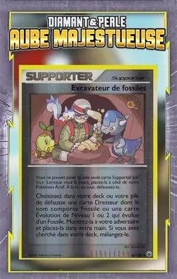 Excavateur de Fossiles Reverse-DP05:Aube Majestueuse - 82/100 - Carte Pokemon FR - Image 1