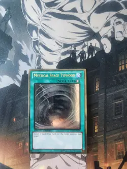 Mystical Space Typhoon - GLD5-EN038 - Ghost Gold Rare - Limited Edition - NM/LP - Image 1