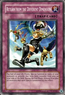 Return From The Different Dimension - EP1-EN008 - MP - YuGiOh - Image 1