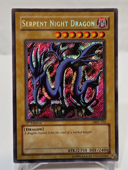 Serpent Night Dragon MRL-103 Secret Rare 1st Edition Yugioh 122 - Image 1