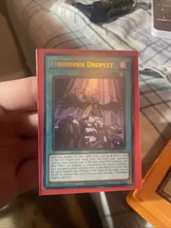 Yu-Gi-Oh TCG Forbidden Droplet BLMM-EN171 Ultra Rare 1st Edition - Image 1