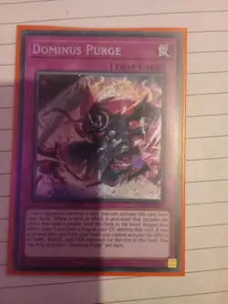 Dominus Purge Yu-Gi-Oh! Prismatic Secret Rare 1st Edition MP25-EN095 - Image 1