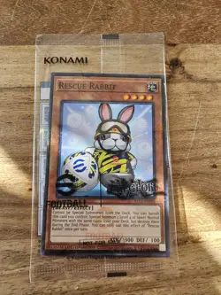 Yu-Gi-Oh! - NEYMAR JR + Rescue Rabbit | Promo | ENG | NM | Essen - Image 1