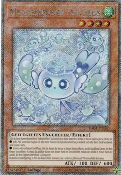 yugioh Mulreizendes Fuwalos RA04-DE050 Platinum Secret DEUTSCH - Image 1