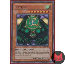 Yugioh Kazejin MRD-026 Super Rare NM - Image 1