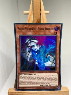 Meklord Emperor Wisel - Synchro Absorption - Super Rare LED7-EN017 - NM - YuGiOh - Image 1