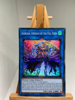 Gorgon, Empress Of The Evil Eyed Super Rare 1st Edition CHIM-EN048 - NM - YuGiOh - Image 1