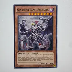 Gladiator Beast Augustus - PRIO-EN030 | 1st Edition Rare NM YuGiOh - Image 1