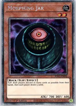 Morphing Jar (Platinum Secret Rare) RA03-EN098 - Yu Gi Oh Card - NM - Image 1