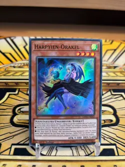 Yugioh Harpyien-Orakel LED4-DE002 Super Rare - Image 1