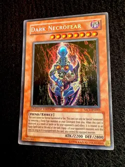 ?? YUGIOH • DARK NECROFEAR • SECRET RARE • MC1-EN005 • LIMITED EDITION • NM ?? - Image 3