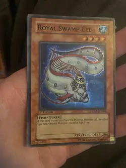 Royal Swamp Eel CRMS-EN086 Super Rare 1st Edition - Lightly Played - Image 1