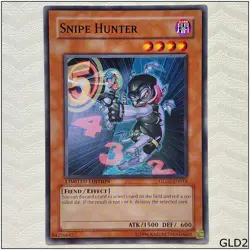 Snipe Hunter - GLD2-EN016 - Common Limited Edition Yugioh - Image 1