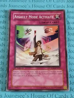 Assault Mode Activate CRMS-EN063 Common Yu-Gi-Oh Card New 1st Edition - Image 1