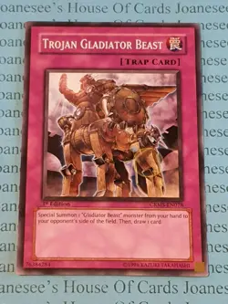 Trojan Gladiator Beast CRMS-EN078 Common Yu-Gi-Oh Card New 1st Edition - Image 1