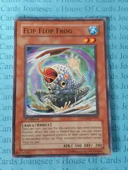 Flip Flop Frog CRMS-EN029 Common Yu-Gi-Oh Card 1st Edition - Image 1