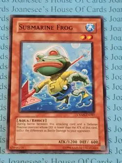Submarine Frog CRMS-EN087 Common Yu-Gi-Oh Card (U) New - Image 3