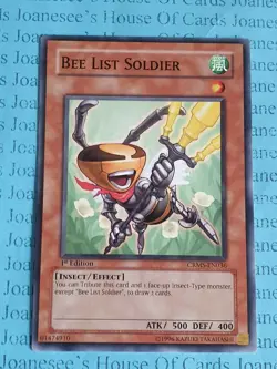 Bee List Soldier CRMS-EN036 Common Yu-Gi-Oh Card 1st Edition - Image 1